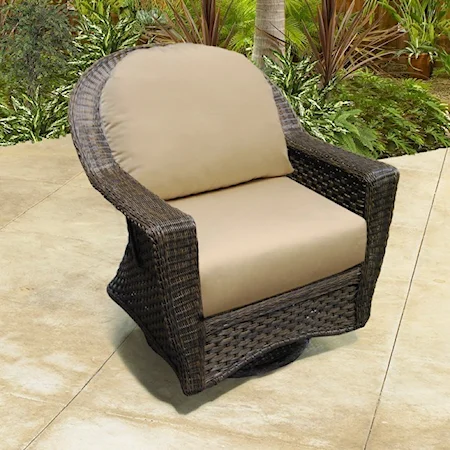 Outdoor Swivel Glider Chair